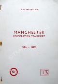 Book cover of Manchester Corporation Transport by The PSV Circle & The Omnibus Society